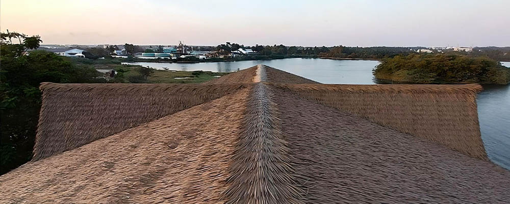 nipa synthetic thatch roofing shingle